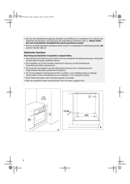KitchenAid OV C31 S - Oven - OV C31 S - Oven DE (857921429000) Istruzioni per l'Uso