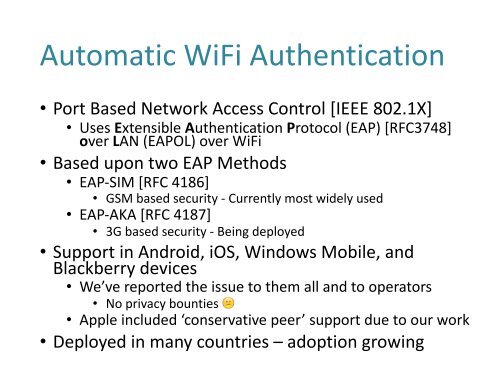 WiFi-Based IMSI Catcher