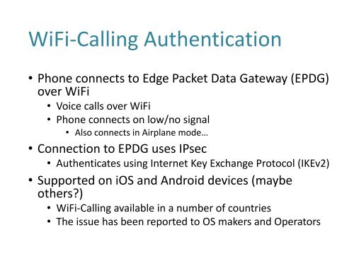 WiFi-Based IMSI Catcher