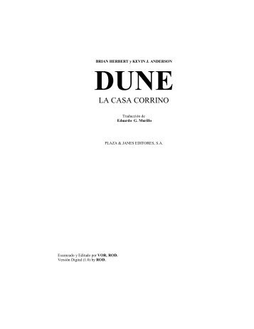 Dune - Preludio , Libro 3 - Casa Corrino