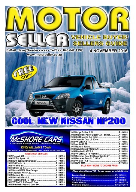 MOTORSELLER 04-11-2016