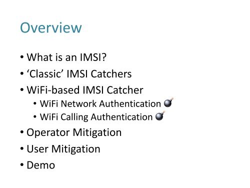 WiFi-Based IMSI Catcher