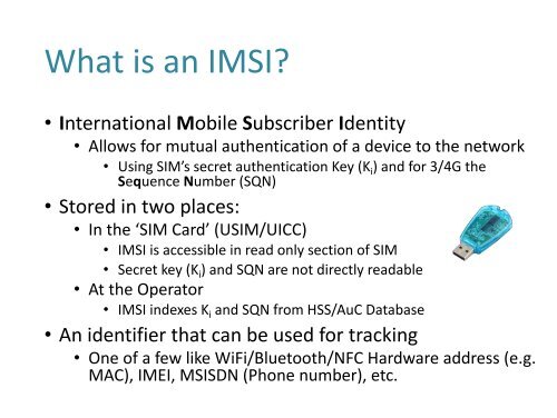 WiFi-Based IMSI Catcher