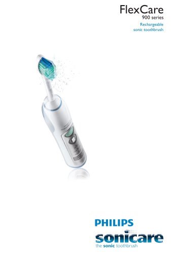 Philips Sonicare FlexCare Brosse Ã  dents Ã©lectrique - Mode dâemploi - NLD