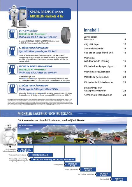 MICHELIN LASTBILS - Colmec