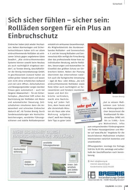 CityNEWS-Ausgabe 04/2016