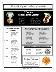 Rushville Middle School Newsletter