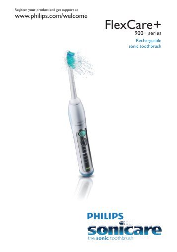 Philips Sonicare FlexCare+ Brosse Ã  dents Ã©lectrique - Mode dâemploi - DEU