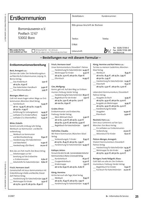 Information & Service 3-07 - Borromedien