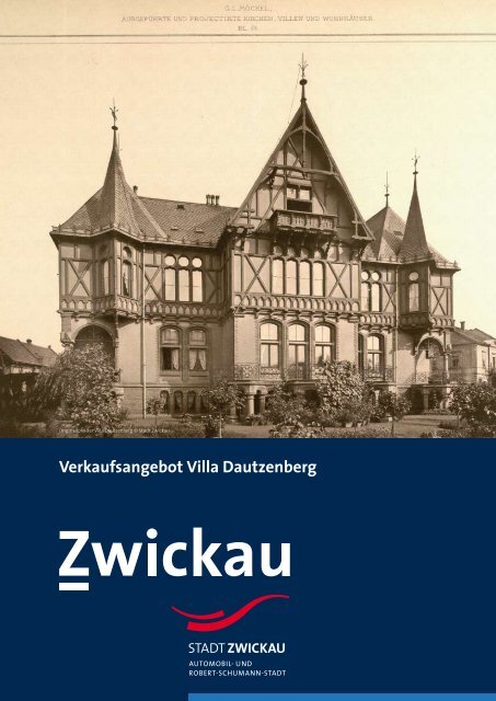 Verkaufsangebot Villa Dautzenberg - Stadt Zwickau