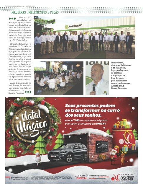 Jornal Cocamar Outubro 2016