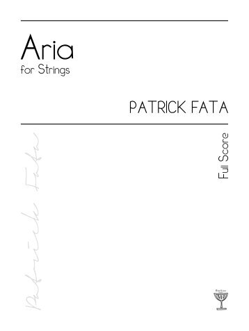Aria for Strings