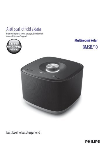 Philips izzy Enceinte Multiroom sans fil izzy - Mode dâemploi - EST