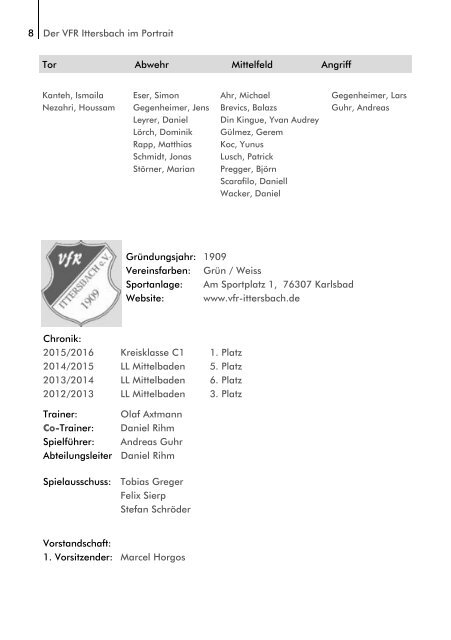 TSV Palmbach Heft-6