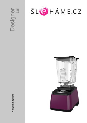 Blendtec - Designer fialový (CZ)