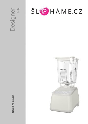 Blendtec - Designer bílý (CZ)