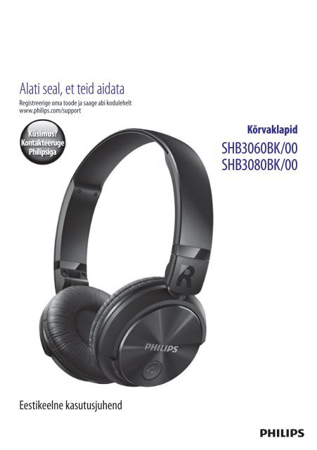 Philips Casque Bluetoothreg Sans Fil Mode Drsquoemploi Est