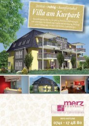 komfortabel Villa am Kurpark - Bernhard Merz Immobilien