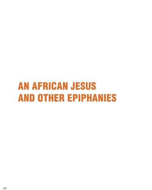 The Storyteller extract - an African Jesus