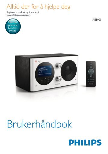 Philips Radio portable - Mode dâemploi - NOR