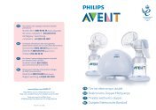 Philips Avent Tire-lait Ã©lectronique double - Mode dâemploi - NLD