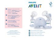 Philips Avent Tire-lait Ã©lectronique double - Mode dâemploi - DEU