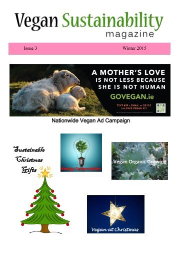 Vegan Sustainability Magazine - Winter 2015