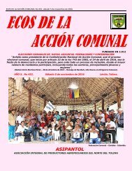 Ecos de la Acción Comunal No 452, sábado 5 de noviebre de 2016