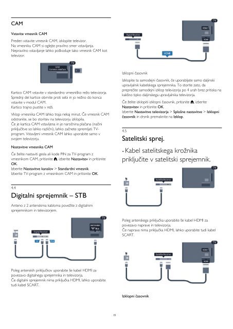 Philips 6000 series T&eacute;l&eacute;viseur LED plat Full HD - Mode d&rsquo;emploi - SLV