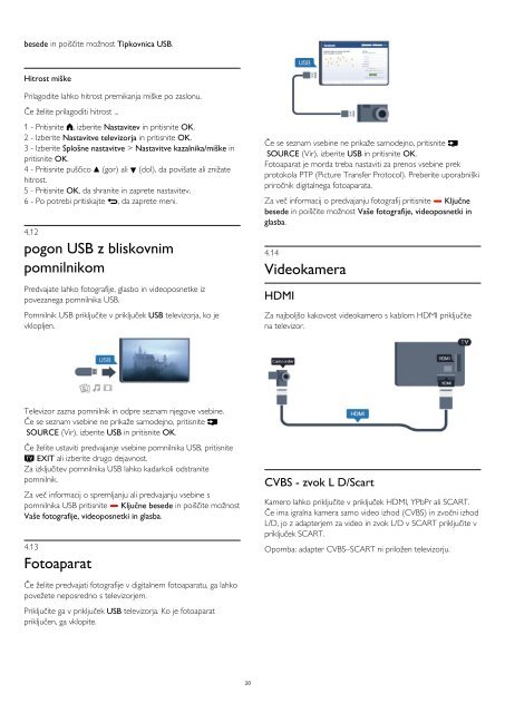 Philips 6000 series T&eacute;l&eacute;viseur LED plat Full HD - Mode d&rsquo;emploi - SLV