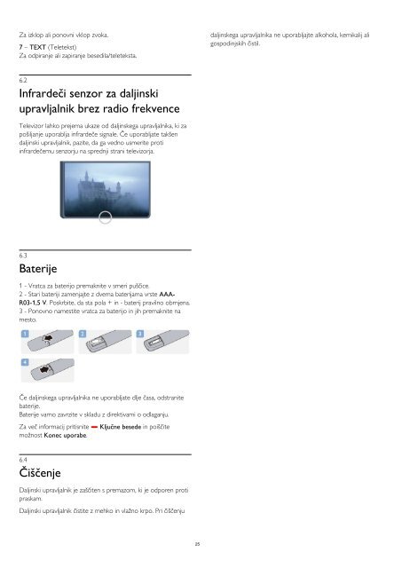 Philips 6000 series T&eacute;l&eacute;viseur LED plat Full HD - Mode d&rsquo;emploi - SLV