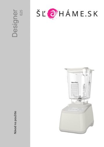 Blendtec - Designer bílý (SK)