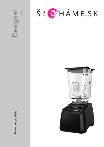 Blendtec - Designer černý (SK)