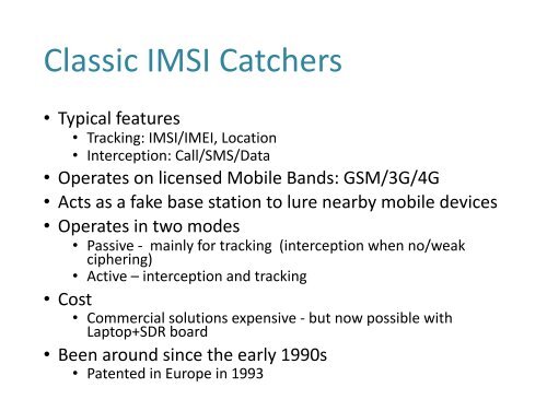 WiFi-Based IMSI Catcher