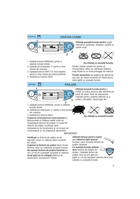 KitchenAid JT 358 alu - Microwave - JT 358 alu - Microwave RO (858735815640) Istruzioni per l'Uso