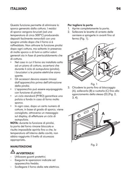 KitchenAid OVN 908 S - Oven - OVN 908 S - Oven IT (857911701000) Istruzioni per l'Uso