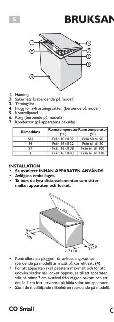 KitchenAid BOCO215/E - Freezer - BOCO215/E - Freezer SV (850794458000) Istruzioni per l'Uso