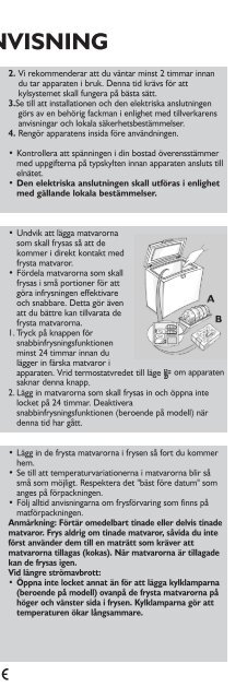 KitchenAid BOCO215/E - Freezer - BOCO215/E - Freezer SV (850794458000) Istruzioni per l'Uso