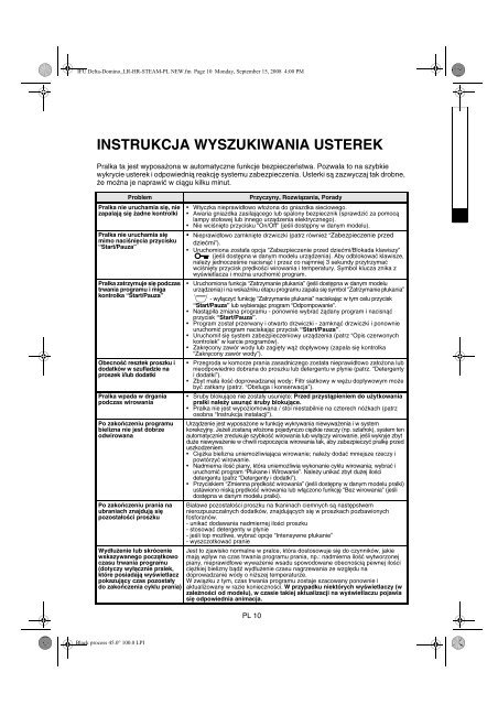 KitchenAid SUPER ECO 67/1 - Washing machine - SUPER ECO 67/1 - Washing machine PL (858350303100) Istruzioni per l'Uso