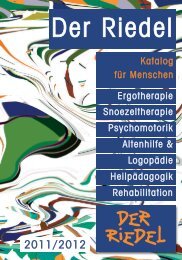 Katalog für Menschen - Riedel GmbH