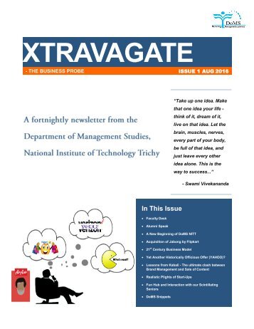 Xtravagate_Issue1_August