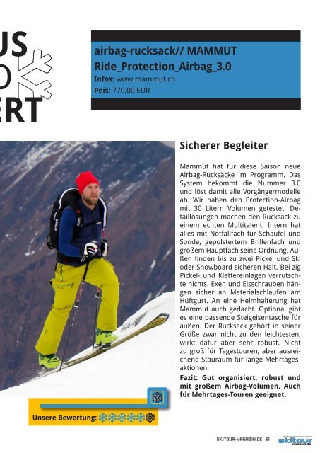 Skitour-Magazin 3.16