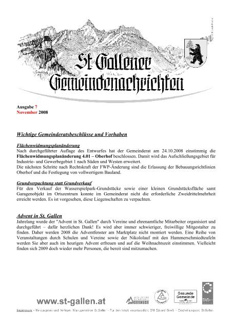 Bezirk Liezen November - in St. Gallen - istsuper.com