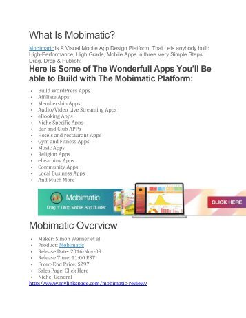 Mobimatic review