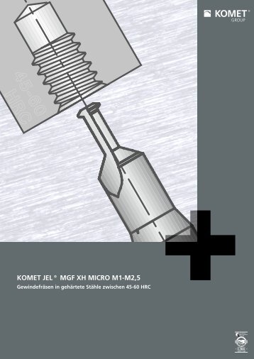 komet jel® mgf xh micro m1-m2,5 - Power-Tools