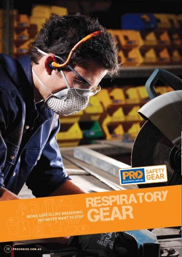 ProChoice Respiratory Gear Catalogue