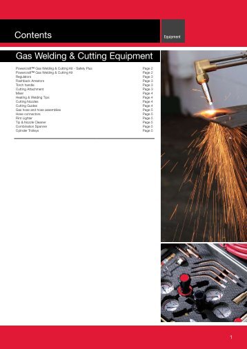 Lincoln Electric Gas Welding and Cutting Catalogue
