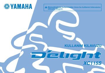 Yamaha D'Elight - 2014 - Manuale d'Istruzioni TÃ¼rkÃ§e