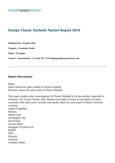 europe-classic-daybeds-market-report-2016-grandresearchstore