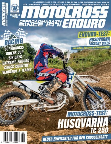 Motocross Enduro Ausgabe 12/2016